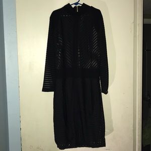 Black dress from Fashion Nova